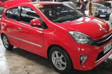 Selling Red Toyota Wigo 2017 in Quezon City