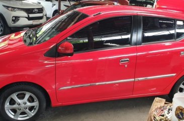 Selling Red Toyota Wigo 2017 in Quezon City