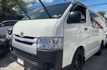 Sell White 2018 Toyota Hiace at 5000 in Quezon City