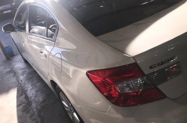 For sale White 2012 Honda Civic in Pasig