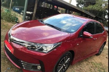 Selling Red Toyota Corolla Altis 2018 Automatic Gasoline in Manila