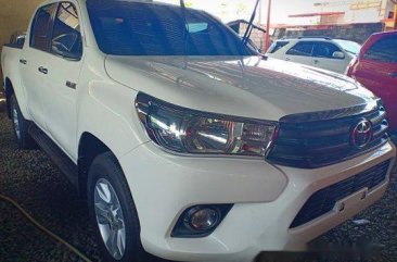 White Toyota Hilux 2.4 G 4x2 2017 for sale 