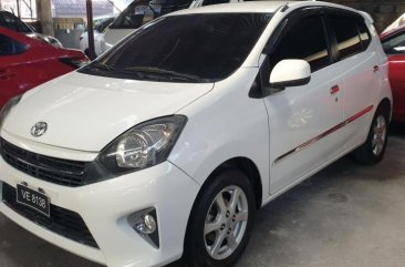 White Toyota Wigo 2016 for sale in Quezon City