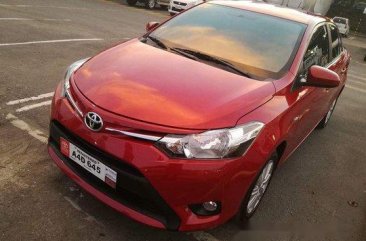 Red Toyota Vios 2018 for sale