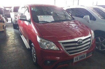 Selling Red Toyota Innova 2016 Manual Diesel