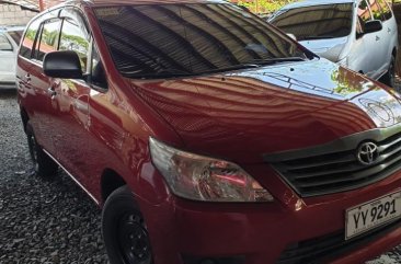 Selling Red Toyota Innova 2016 Manual Diesel in Quezon City