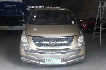 Gold Hyundai Grand Starex 2010 for sale in Pasig