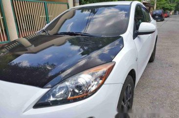 White 2014 Mazda 3 for sale 