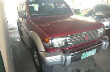 Red Mitsubishi Pajero 1995 for sale 