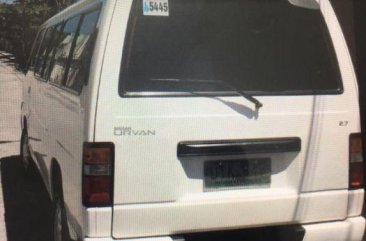 Selling Nissan Urvan 2012 Manual Diesel in Bacoor