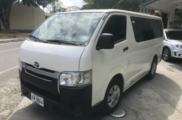 Selling Toyota Hiace 2018 Manual Diesel in Quezon City