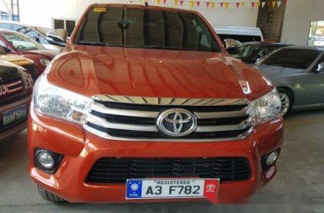 Selling Orange Toyota Hilux 2018 at 12000 km in Pasig