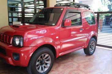 Red Suzuki Jimny 2016 Automatic Gasoline for sale