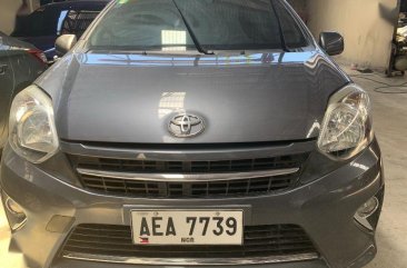 Selling Gray Toyota Wigo 2015 for sale in Manual