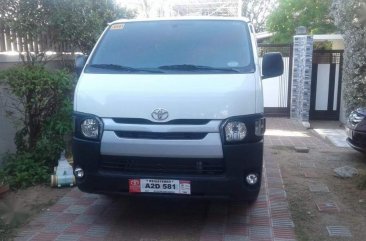 Selling Toyota Hiace 2018 Manual Diesel in Guiguinto