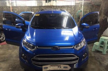 Selling Blue Ford Ecosport 2017 Manual Gasoline