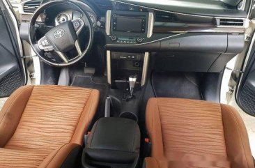 White Toyota Innova 2016 at 50000 km for sale