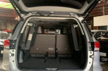 Silver Toyota Fortuner 2017 Automatic Diesel for sale in Quezon City