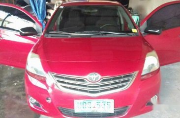 Selling Red Toyota Vios 2013 at 110000 km 