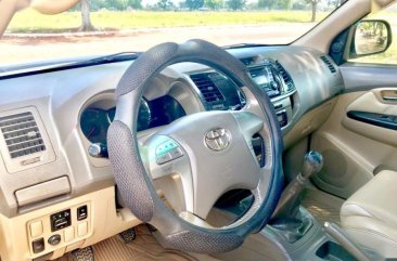 Selling Toyota Fortuner 2013 Manual Diesel in Bacolod