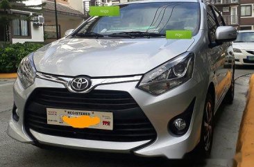 Toyota Wigo 2018 Automatic Gasoline for sale 