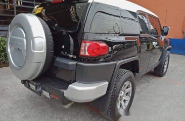 Black Toyota Fj Cruiser 2016 Automatic Gasoline for sale