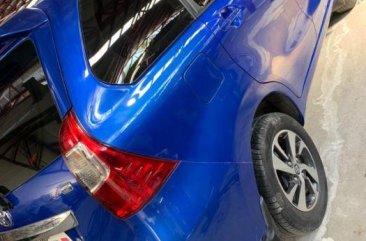 Blue Toyota Avanza 2018 Manual Gasoline for sale in Quezon City