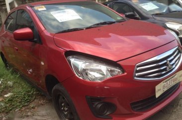 2nd Hand Mitsubishi Mirage 2017 Automatic Gasoline for sale in Parañaque