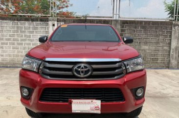 Selling Red 2018 Toyota Hilux in Quezon City