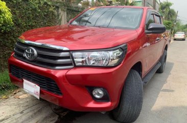 Red Toyota Hilux 2018 for sale in Quezon City