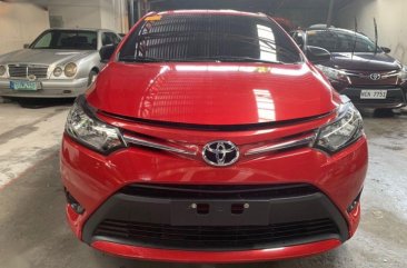 Selling Red 2017 Toyota Vios in Quezon City