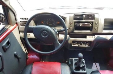 Red Suzuki Apv 2015 at 40000 km for sale in Manila