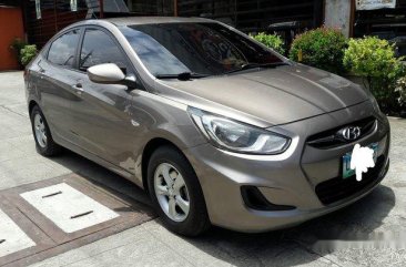 Selling Brown 2012 Hyundai Accent at 49000 km