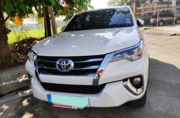 Selling White Toyota Fortuner 2017 in Marikina