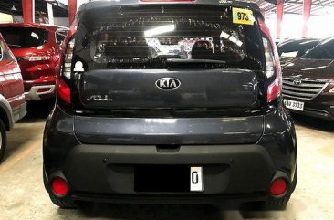 Blue Kia Soul 2015 Automatic Diesel for sale in Quezon City