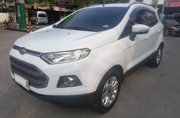 Selling White 2015 Ford Ecosport at Automatic Gasoline 