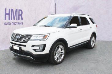 White Ford Explorer 2017 for sale in Muntinlupa
