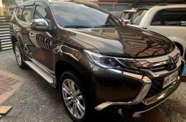 Brown Mitsubishi Montero Sport 2017 at 12000 km for sale