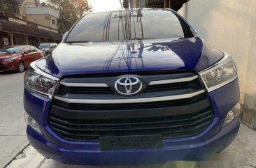 Selling Blue 2017 Toyota Innova at 12000 km in Quezon City