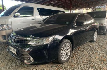 Black Toyota Camry 2015 for sale in Quezon City