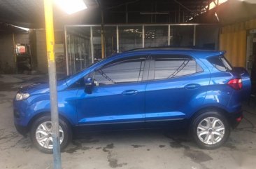 Blue Ford Ecosport 2015 for sale 