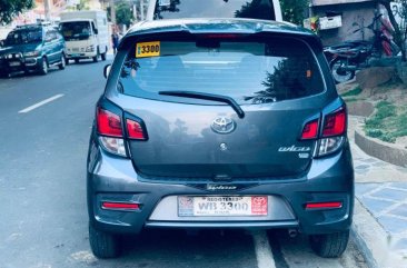 2nd Hand Toyota Wigo 2017 Automatic Gasoline for sale in Quezon City