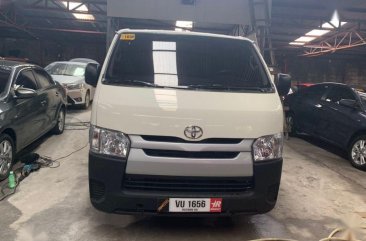 White Toyota Hiace 2017 for sale in Quezon City