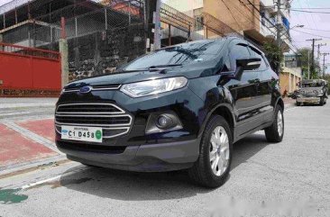 Sell Black 2018 Ford Ecosport at 9000 km in Quezon City