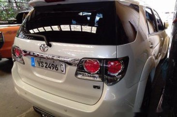 Selling White Toyota Fortuner 2016 for sale in Automatic