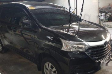 Black Toyota Avanza 2017 Manual Gasoline for sale in Quezon City