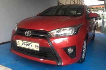 Selling Toyota Yaris 2016 Manual Gasoline in Quezon City