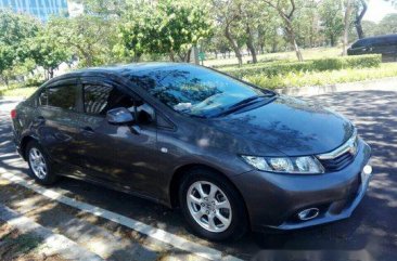Selling Grey Honda Civic 2013 Automatic Gasoline for sale