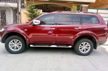 Red Mitsubishi Montero Sport 2014 for sale in Quezon City