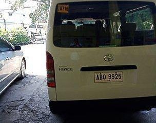 Sell White 2015 Toyota Hiace in General Salipada K. Pendatun